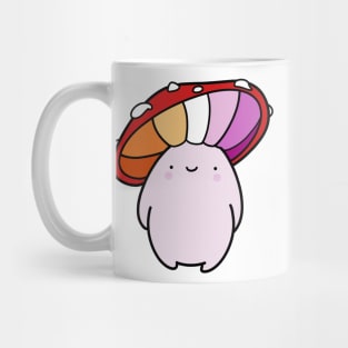 Lesbian Pride Shroom Mug